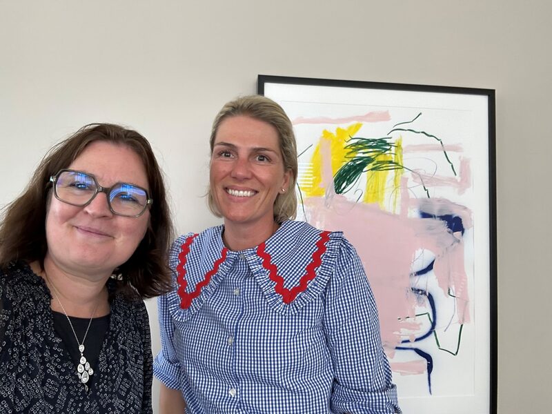 WiFö Vorständin Eva Platz und Geschäftsführerin Christina Kaut