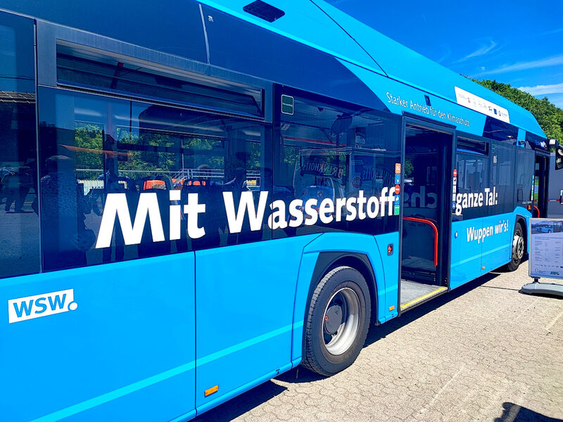 Wasserstoffbus der WSW