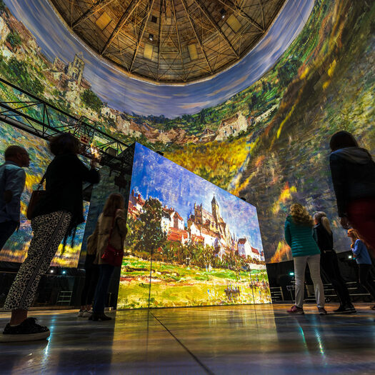 Lichtshow im Gaskessel Wuppertal