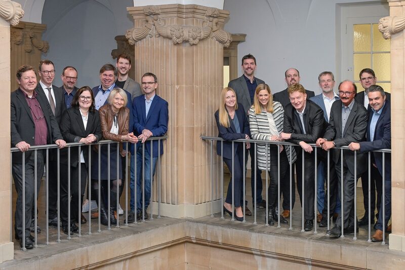 Die Mitgleider des Expertenbeirats im Rathaus.