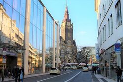 Die Elberfelder City mit Blick zum Neumarkt