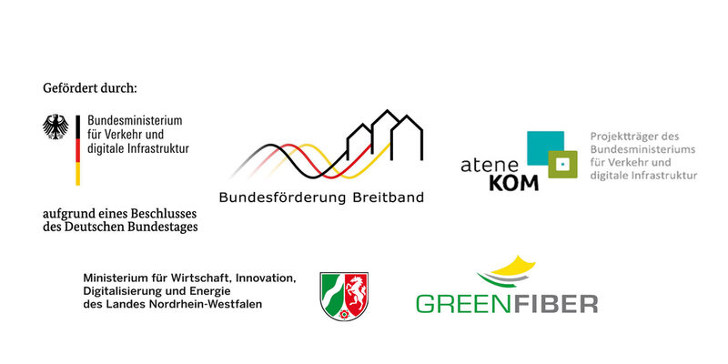 Förderlogos von Land und Bund