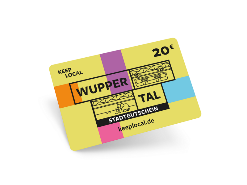 Der neue Stadtgutschein für Wuppertal