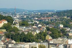 Panorama-Blick über den Stadtteil Barmen