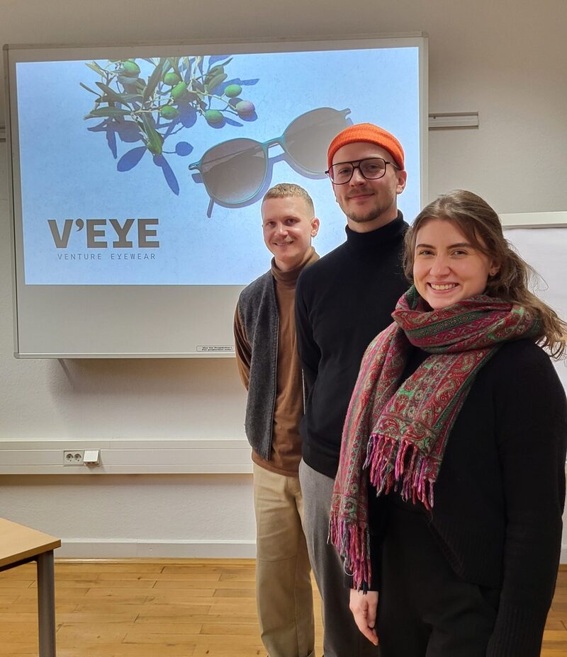 Die drei Gründer von V´EYE