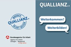 Flyer der Quallianz zur Weiterbildungsberatung