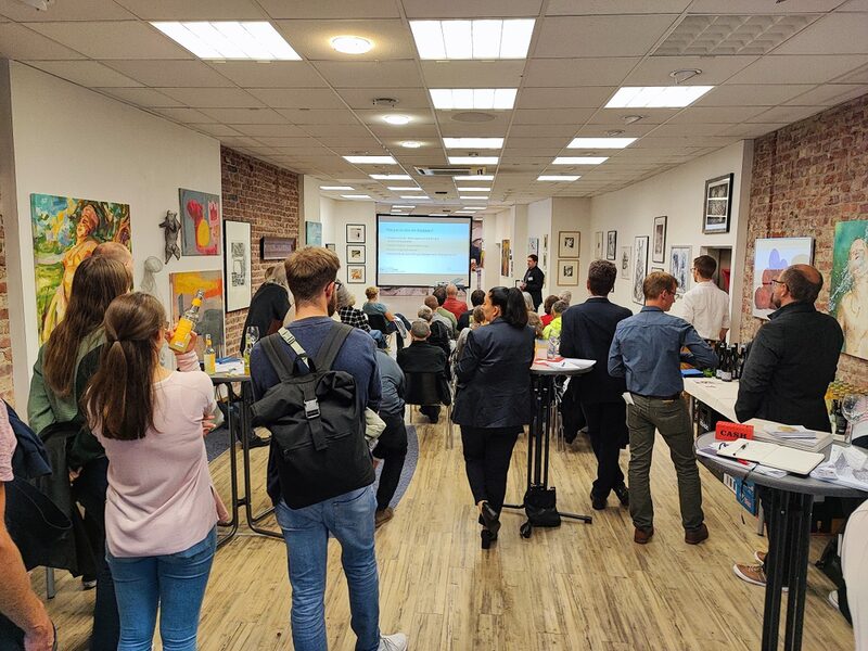 Besucher bei der Kick-off Veranstaltung
