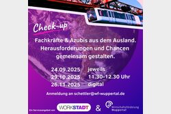 Flyer zur den Sprechstunden mit WorkStadt